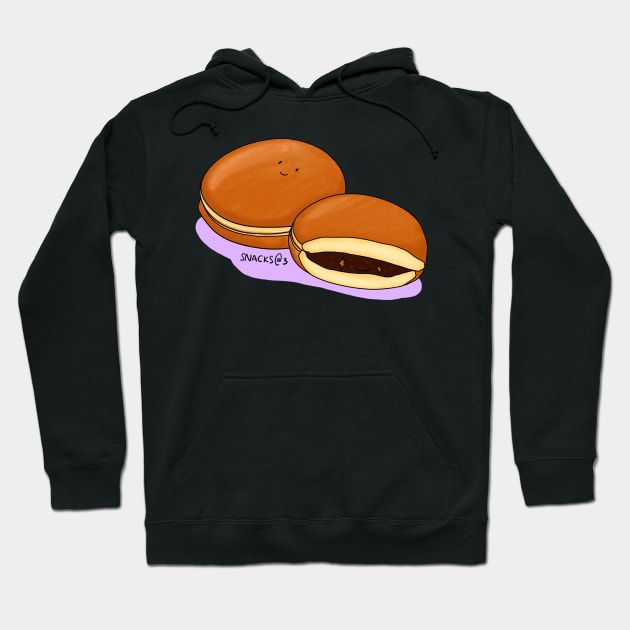 Delicious dorayaki with red bean paste Hoodie by Snacks At 3